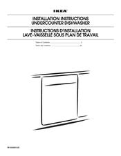 IKEA IUD9500WX4 Installation Instructions Manual