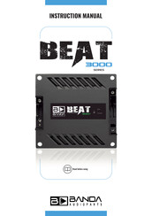 Banda Audioparts BEAT 3000 Series Instruction Manual