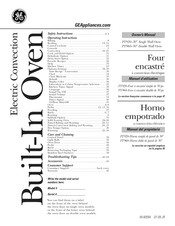 GE PT920SM3SS Owner's Manual