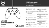 XBOX PowerA XBGPOPWI Manual User