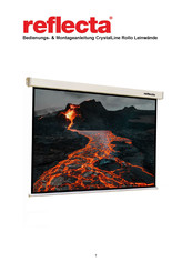 Reflecta CrystalLine Operating & Installation Instructions Manual