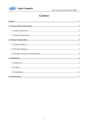 TBB power EB12 User Manual