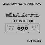 Ashdown ELIZABETH LINE BETTY User Manual