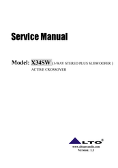 Alto X34SW Service Manual