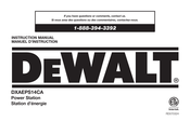 DeWalt DXAEPS14CA Instruction Manual