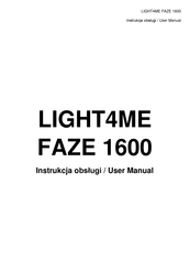 Light4Me FAZE 1600 User Manual