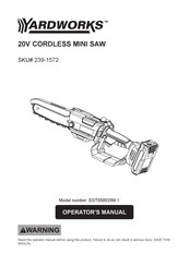 Yardworks EGT050035M-1 Operator's Manual