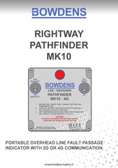 Bowdens MK10 Manual
