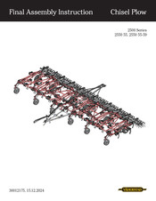 Vaderstad 2550 55-59 Final Assembly Instructions