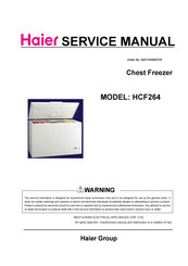 Haier HCF264 Service Manual