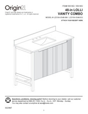 LF 5501953 Assembly Instructions Manual