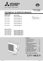 Mitsubishi Electric PUMY-CP125VKM2-U.TH Technical & Service Manual