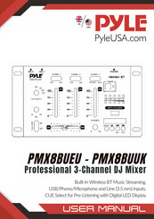 Pyle PMX8BUEU User Manual
