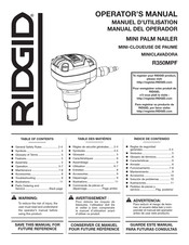 RIDGID R350MPF Operator's Manual