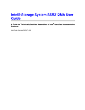 Intel SSR212MA User Manual