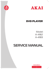 Akai A-4182 Service Manual