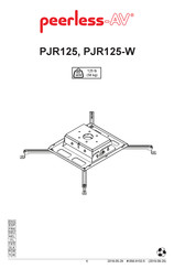 peerless-AV PJR125 Manual