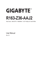 Gigabyte R163-Z36-AAJ2 User Manual