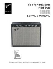 Fender 021-7350-000 Service Manual