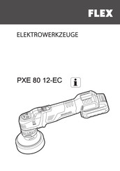 Flex PXE 80 12-EC Original Operating Instructions