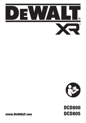 DeWalt XR DCD800D2T Manual
