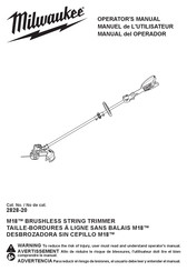 Milwaukee M18 2828-21 Operator's Manual