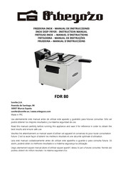 Orbegozo FDR 80 Instruction Manual