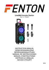 Fenton Live290 Instruction Manual
