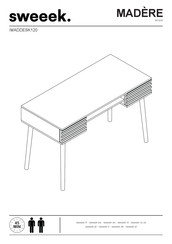 sweeek. MADERE IMADDESK120 Manual
