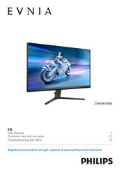 Philips Evnia 27M2N5500L User Manual