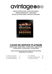 Avintage AVI178PLATINUM Instruction Manual
