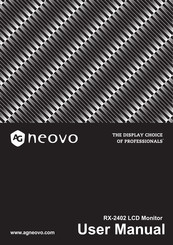 AG Neovo RX-2402 User Manual