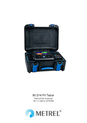 METREL MI 3114 Instruction Manual