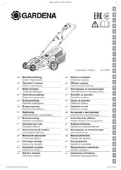 Gardena PowerMax 1100/32 Operator's Manual