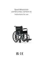 DeVilbiss Healthcare SSP118FA-SFBLK Instructions For Use Manual