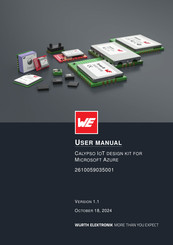 Wurth Elektronik Calypso IoT Design Kit User Manual
