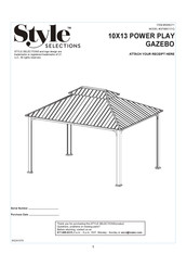 Style selections GFM60131Q Manual
