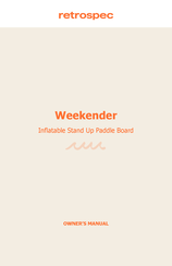 Retrospec Weekender Crew Owner's Manual