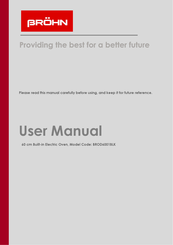 BROHN BROD6001BLK User Manual