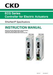 Ckd ECG Series Instruction Manual