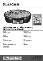 Silvercrest SCM 1500 E5 Operating Instructions Manual