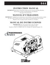 ilco Performance 044 Instruction Manual