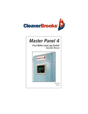 CleaverBrooks Master Panel 4 Operation Manual
