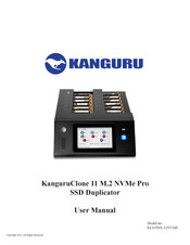 Kanguru KanguruClone 11 M.2 NVMe Pro User Manual
