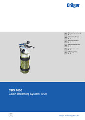 Dräger CBS 1000 Instructions For Use Manual