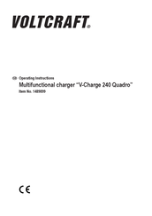 VOLTCRAFT V-Charge 240 Quadro Operating Instructions Manual