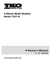 TKO 7031-B Owner's Manual