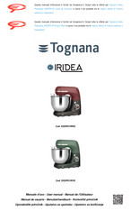 Tognana D2DIP01IRVE User Manual