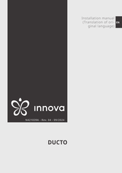 Innova DUCTO MULTI Installation Manual