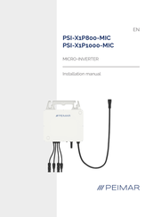 Peimar PSI-X1P800-MIC Installation Manual